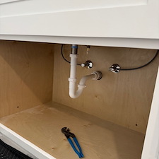 Double-Vanity-Sink-and-New-Faucet-Installation-in-St-Charles-IL 1